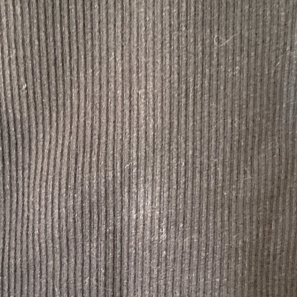 OQQ Stretchy, Ribbed Black Long Sleeve Crop Top - Picture 3 of 4